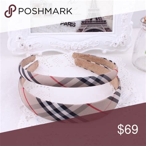 burberry headband thin